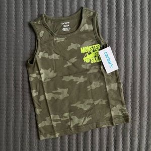 NWT Carters boy tank 100% cotton 2T | 2 years
